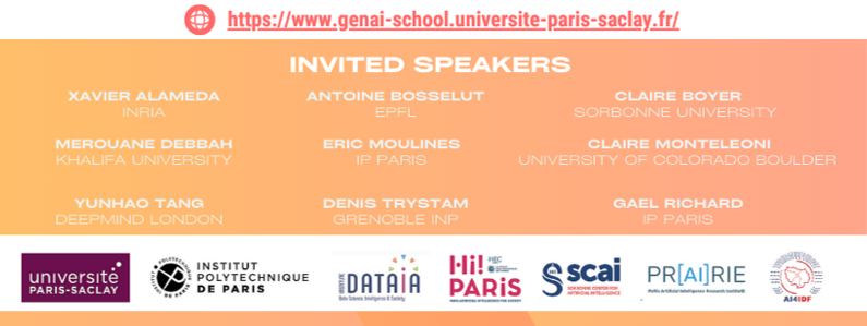 Stéphane LATHUILIÈRE (@steph_lat) on Twitter photo Join us for our Autumn School on Generative AI in Paris from October 21-25! Featuring an amazing lineup of speakers. Don't miss out! Details here: …nai-school.universite-paris-saclay.fr #GenerativeAI <a href="/IP_Paris_/">Institut Polytechnique de Paris</a> <a href="/ParisSaclay/">ParisSaclay</a> <a href="/HiPARISCenter/">Hi! PARIS center</a> Join us for our Autumn School on Generative AI in Paris from October 21-25! Featuring an amazing lineup of speakers. Don't miss out! Details here: …nai-school.universite-paris-saclay.fr #GenerativeAI <a href="/IP_Paris_/">Institut Polytechnique de Paris</a> <a href="/ParisSaclay/">ParisSaclay</a> <a href="/HiPARISCenter/">Hi! PARIS center</a>