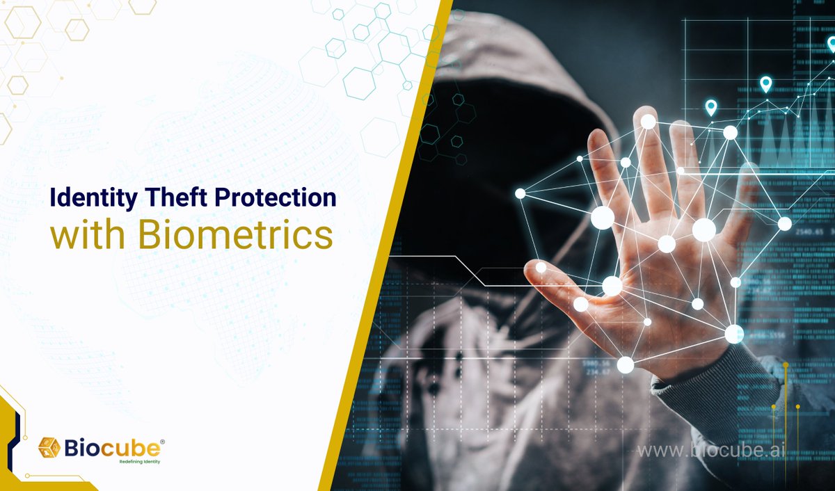 In today's digital age, securing your #identity is more crucial than ever. Our latest blog post explores how #biometrictechnology provides a robust defense against #identitytheft. Learn more about how #biometrics are revolutionizing #identityprotection: biocube.ai/blog/biometric…