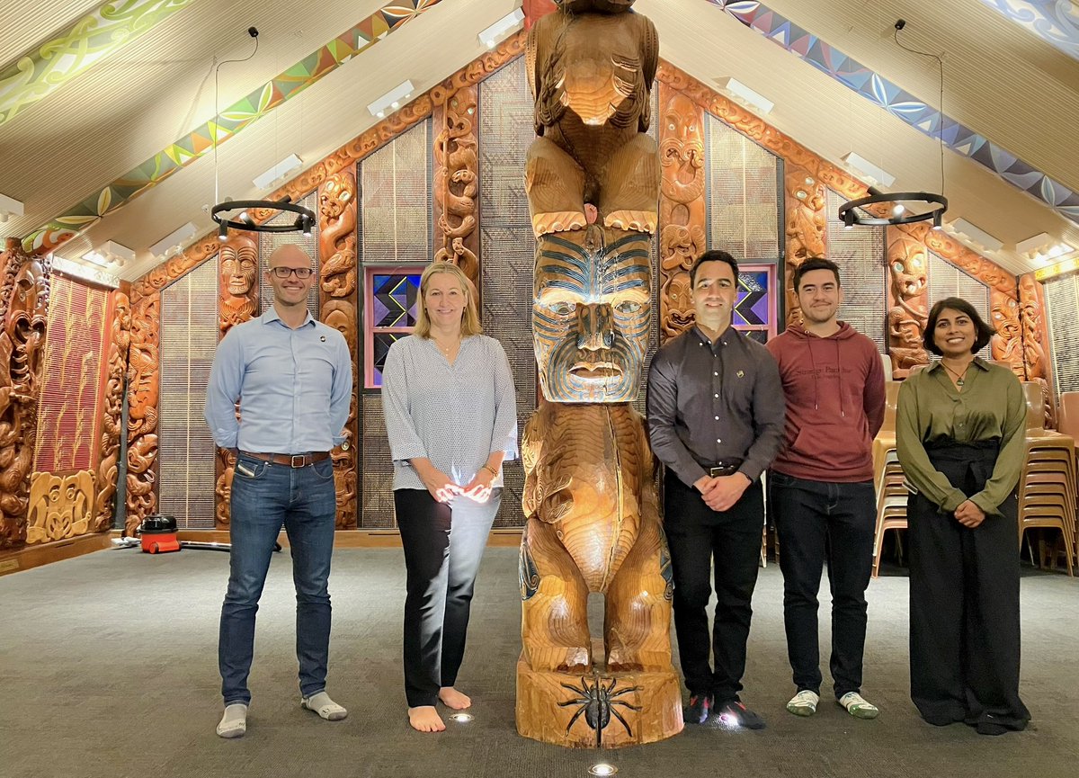 Tawhakijv's tweet photo. Exciting opportunities in Tamaki Mākaurau!
Thanks to Dr. @PriyankaDhopade for hosting two Tāwhaki SLT members at the @Aucklandspace institute. Passion and innovation were evident at the Space Entrepreneurship event hosted by @OutsetVentures with support from Aerospace Auckland 🚀 https://t.co/w7u68UIl2Z