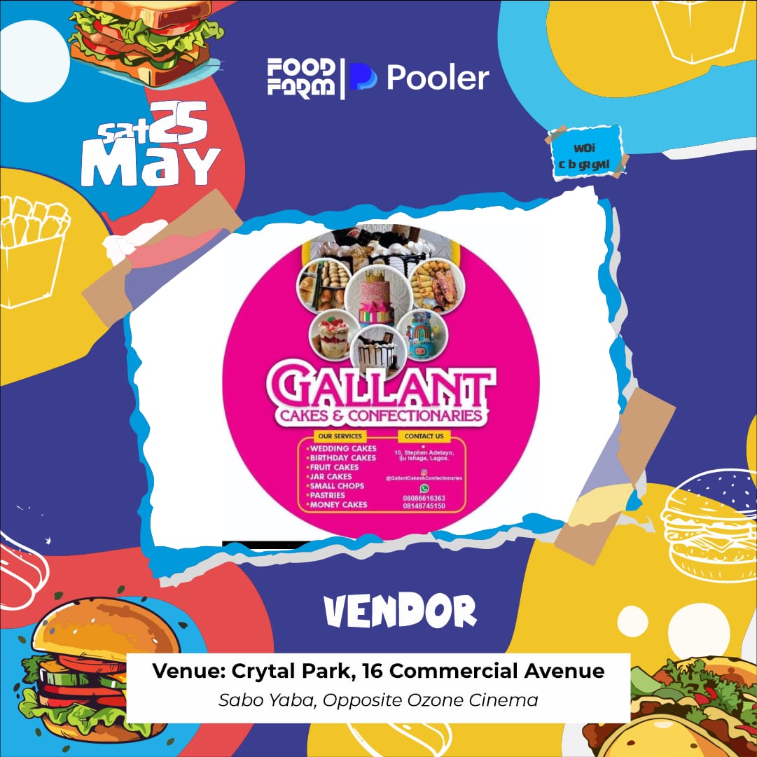 MaymounahMogaji's tweet photo. PUBLIC  ANNOUNCEMENT🤩🤩

If you're going to be anywhere around Sabo, Yaba, on Saturday, kindly visit us at crystal park, opposite ozone cinema to shop yummy treats (small chops, cakes, doughnuts, meat pies and more) at discounted prices.

I'll be expecting you!

Kindly RT‼️‼️ https://t.co/bk7oCNhc0R