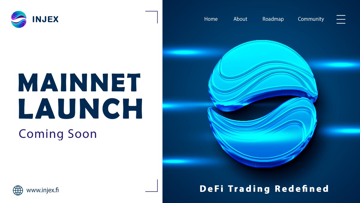 Mainnet Launch @Injex_fi coming soon Injex Finance is a swap aggregator & infrastructure built on Injective. Remark Q2 ✏️ $INJ $INJX