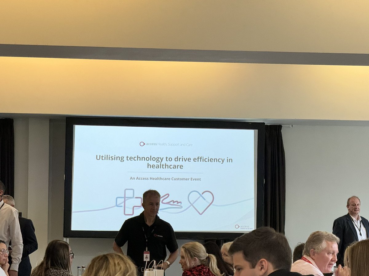 Great opportunity to present at the Access Healthcare Conference today. MPFT will be talking about the great things we’ve achieved since the launch of our Digital Strategy. #mpft