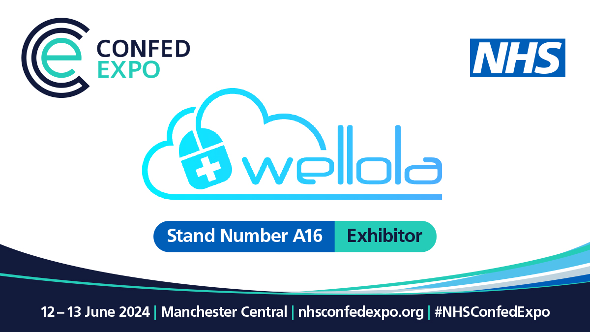 ConfedExpo's tweet photo. Pleased to have @Wellola at #NHSConfedExpo. 

Wellola believe the future of healthcare is preventative, community-based &amp; powered by digital tools. The modular Portasana® platform transforms digital patient care &amp; communication, facilitating supported self-management of care. https://t.co/od6aazgJCK