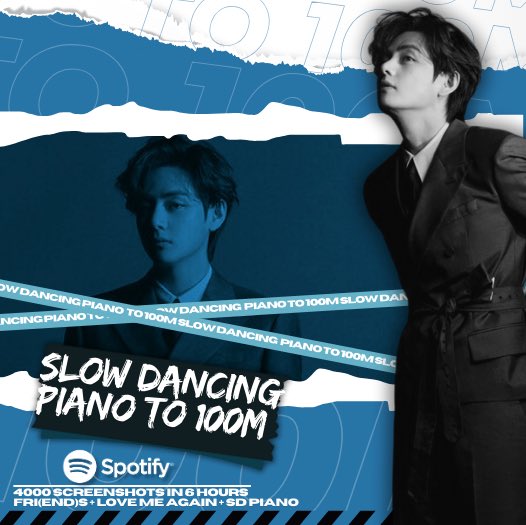 Our Slow Dancing Piano to 100M streaming party starts now 🔥Stream this playlist from Top to Bottom 🎯Drop 4000 ss of Friends, LMA, SD Piano 🕔6 hours Keywords: SLOW DANCING PIANO TO 100M LAYOVER TO ALL KILL 🧷open.spotify.com/playlist/3tSq4…