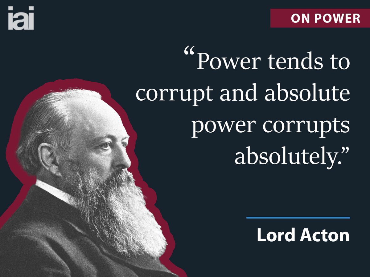Power tends to corrupt and absolute power corrupts absolutely.\, image size:1200x900