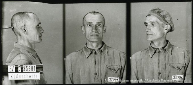 21 May 1901 | A Czech, Karel Valentik, was born in Labodice. A worker. In #Auschwitz from 20 May 1942. No. 35981 He perished in the camp on 25 July 1942.