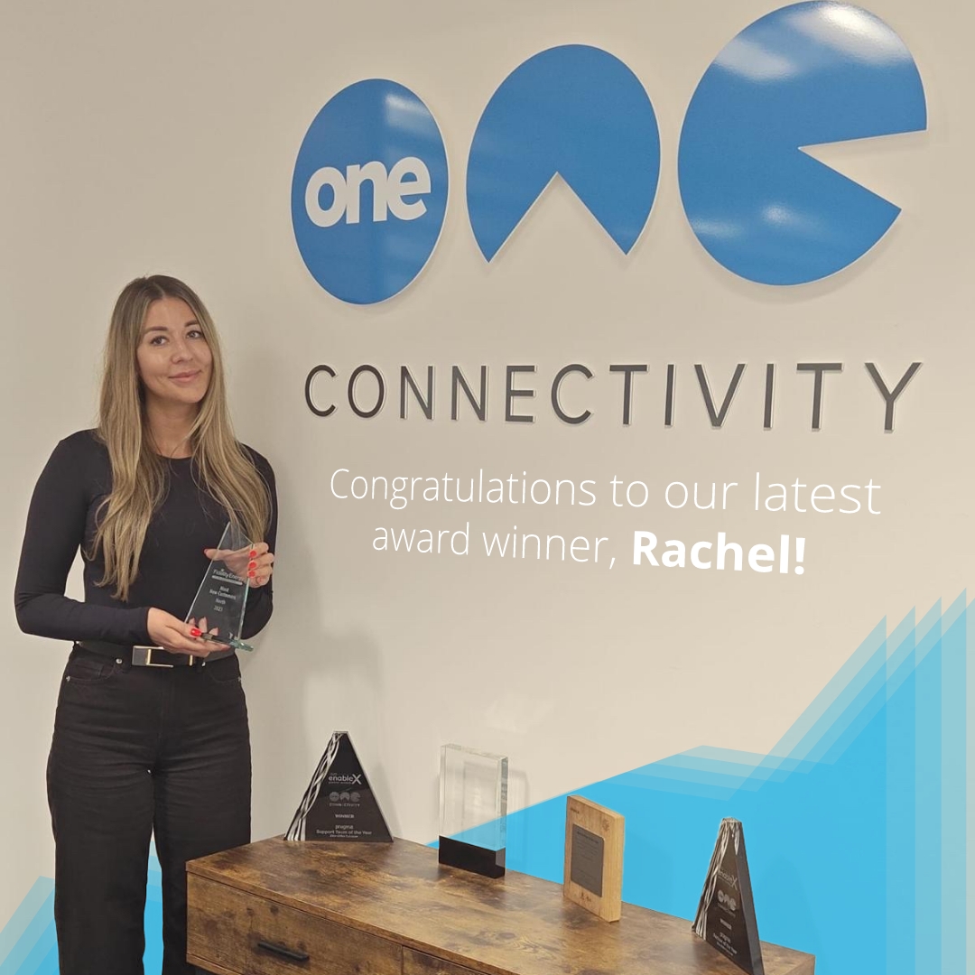 OneConnectivity's tweet image. We love highlighting the wins of our amazing team, and today we're celebrating our team member, Rachel, for winning the Fidelity Energy Most New Customers (North) 2023/24. 

Congratulations, Rachel! We're very proud of your achievement. 

#OneConnectivity
