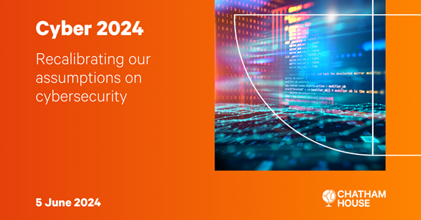 Join @CHEvents’ #CHCyber Conference to discuss the opportunities and risks in the cyberspace domain alongside industry experts and policymakers. 

📅5 June 2024
📍 @Chatham House and online

Last chance to book👇

tinyurl.com/333v8tr4