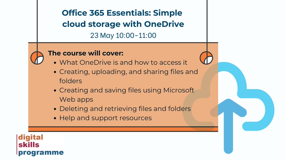UoE Digital Skills (@uoedigiskills) on Twitter photo Did you know all University staff and students benefit from a 1TB private OneDrive storage space?
Book on our free Microsoft OneDrive course, taking place 23 May at 10-11am.
Staff booking: elxw.fa.em3.oraclecloud.com/fscmUI/redwood…
Student booking: events.ed.ac.uk/index.cfm?even…
#OneDrive Did you know all University staff and students benefit from a 1TB private OneDrive storage space?
Book on our free Microsoft OneDrive course, taking place 23 May at 10-11am.
Staff booking: elxw.fa.em3.oraclecloud.com/fscmUI/redwood…
Student booking: events.ed.ac.uk/index.cfm?even…
#OneDrive