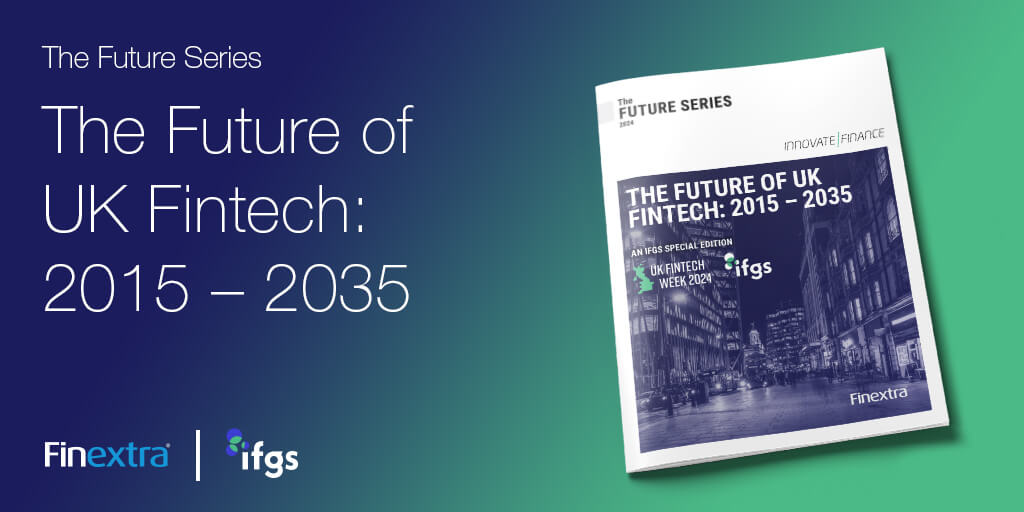 📑💷📲 New Finextra Report: 'The Future of UK Fintech: 2015 – 2035' w/ @InnFin for #IFGS 2024 & #UKFinTechWeek. Dive into transformative tech #trends & insights to discover how #AI, #quantumcomputing, & #embeddedfinance are reshaping the sector's #future👉 bit.ly/3wsrho4