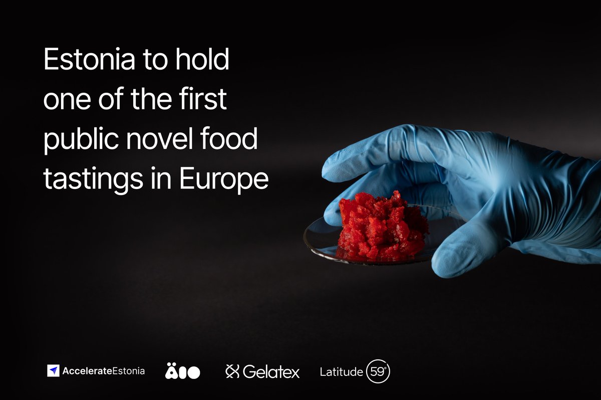 Accelerate Estonia (@accelerateest) on Twitter photo Accelerate Estonia, in collaboration with รIO and Gelatex, is pleased to announce one of Europe's first public novel food tastings, which will take place on May 23rd during <a href="/Latitude59/">Latitude59</a>.
Learn more:
accelerateestonia.ee/estonia-to-holโฆ Accelerate Estonia, in collaboration with รIO and Gelatex, is pleased to announce one of Europe's first public novel food tastings, which will take place on May 23rd during <a href="/Latitude59/">Latitude59</a>.
Learn more:
accelerateestonia.ee/estonia-to-holโฆ