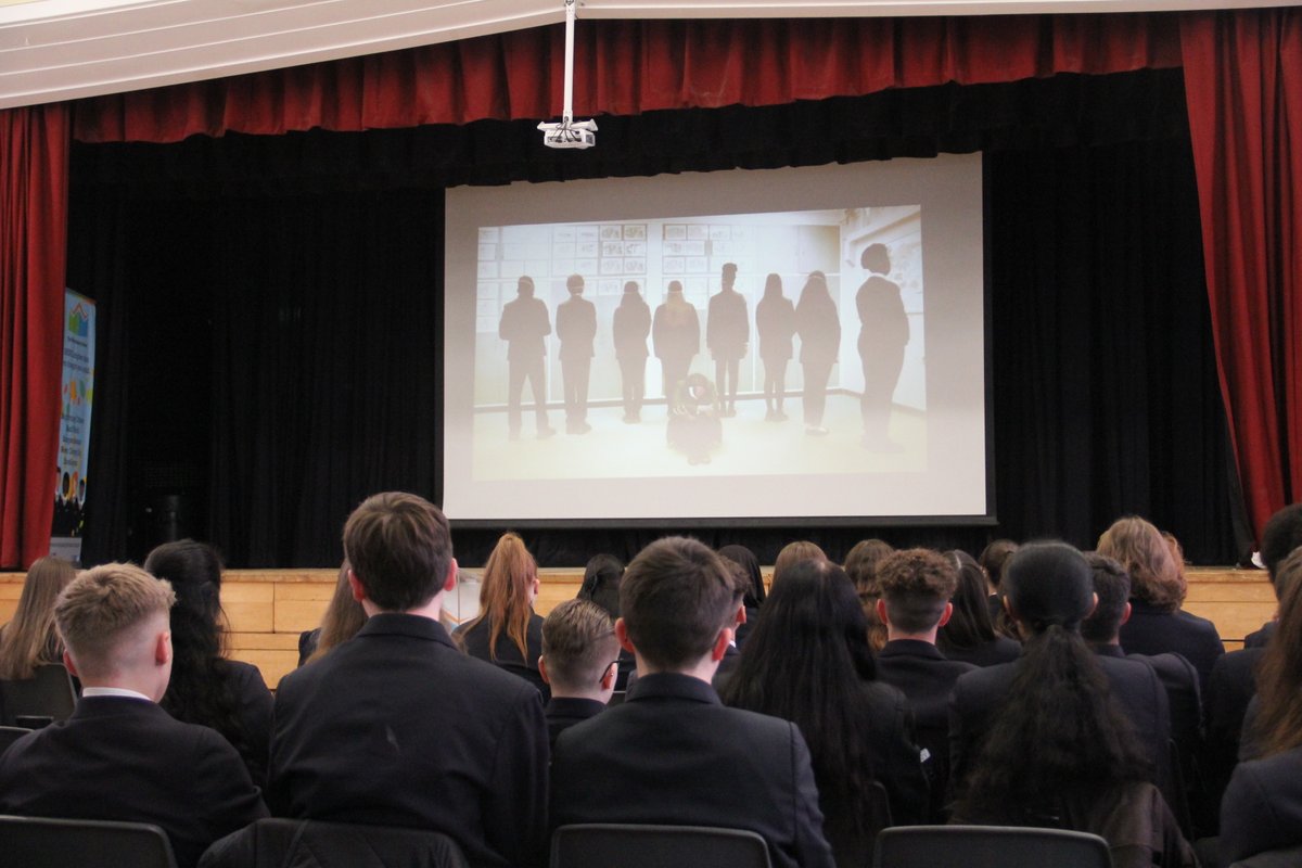 Yesterday in assembly we were joined by @leicspolice  and @BlabyDC to launch their latest #HateCrime Campaign featuring a video that our students helped to make following the #YouthConference - it's another great example of students leading the way to #positivechange.