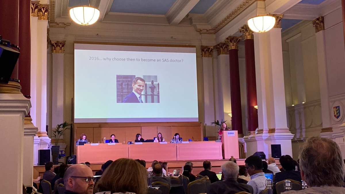 Excited to be attending the @TheBMA SAS conference today. 
@doctor_oxford is opening the session with thoughts on the joys of being a SAS Dr. 
#SASconf

You can watch the conference online, here: bma.org.uk/events/bma-spe…
