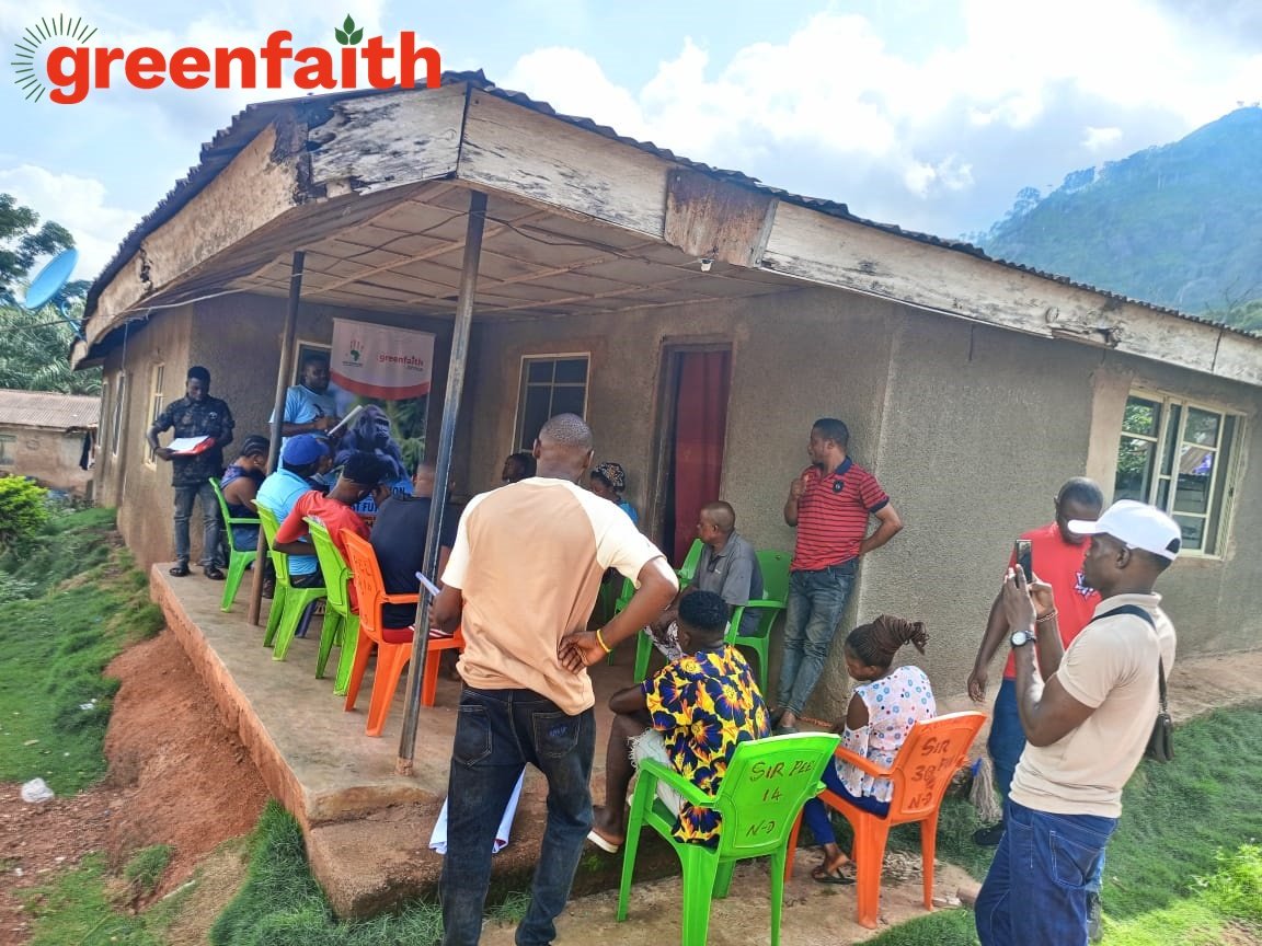 The birthing of Boanchor GreenFaith Circle in Forest Dependent Communities of AFI and Mbe Mountain at Boki LGA, Cross River State, Nigeria, to lead campaign on the Stop to continuous Deforestation and illegal logging of forest in Cross River State.

#Faiths4Climate