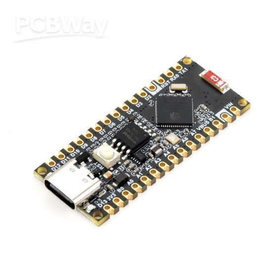 #ESP32-S3-Nano Development Board, Based on ESP32-S3R8, Compatible with #Arduino Nano ESP32 -More info: pcbway.com/project/gifts_…