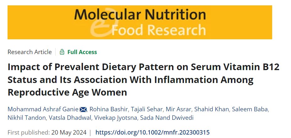 When using a sensitive marker of vitamin B12 deficiency (4cB12), >90% of the vegetarian women of reproductive age included in this Indian study came out as deficient. Deficiency also correlated with the magnitude of proinflammatory markers.