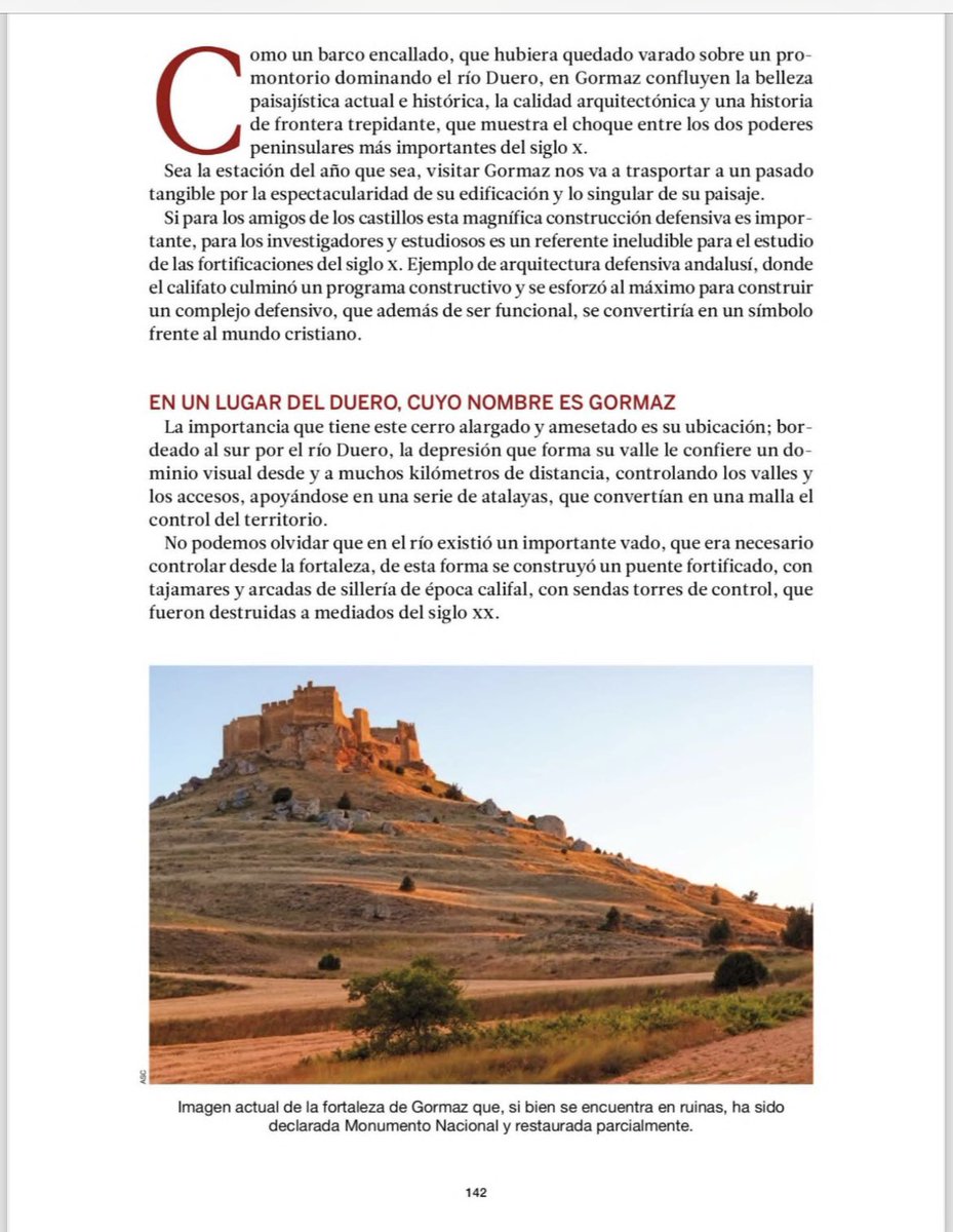 burgo_osma_cult's tweet photo. Gormaz, la gran fortaleza califal de la frontera del Duero. 
Miguel Angel Bru Castro, Doctor Europeo en Arqueología Medieval por la Universidad Autónoma de Madrid.
Artículo completo de “Muy viajeros
Castillos y fortalezas”
#castillodegormaz https://t.co/bbUN20rb7f