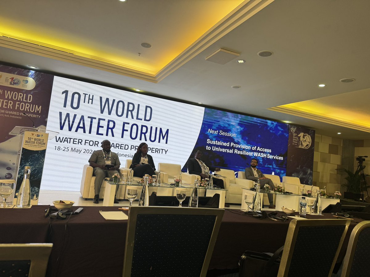 AkuaZillaBaby's tweet image. Africa Regional Focus:Sustained Provision of Access to Universal Resilient WASH Services.  Presenting from Ghana, Mozambique, Morocco.  Join us @ Kitamani 2
 #AMCOW
#Africafocus
#WaterAid
#worldwaterforum2024
 #Bali2024
