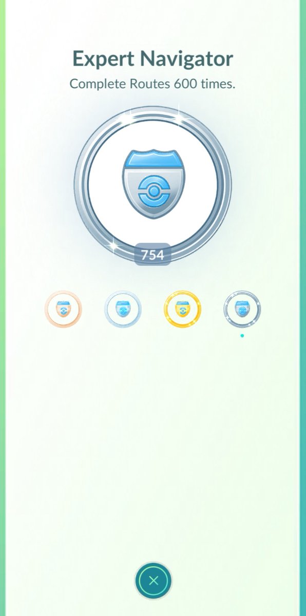 NeuterusPoGo's tweet photo. Today, a new medal was added to the game. That's really great. It would be very nice if they added more new medals.
#PokemonGO https://t.co/IP1azBkUBr