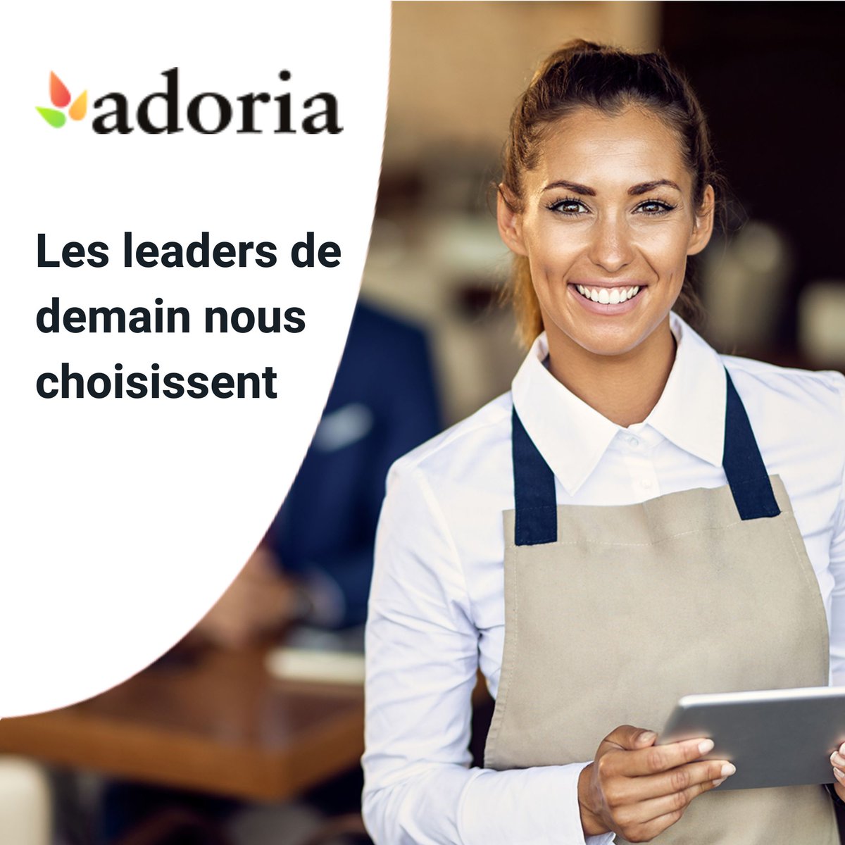🚀 Les leaders de demain nous choisissent.

Inspirez-vous des leaders d'aujourd'hui, qui ont utilisé Adoria pour arriver là où ils en sont 👉🏻lnkd.in/exmFmrqK