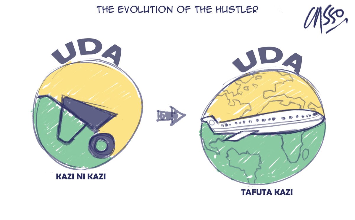 Mlisema hustler akipata matako huliaje tena?!
Change is as good as rest, ama vipi my frens?!