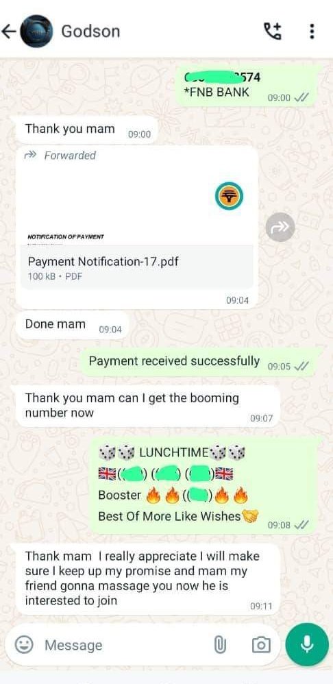 HarrisonMi20385's tweet photo. LUNCHTIME we pay all our member
today just keep and watch 
No Mater How Suffering You Are Passing through but when God Say It's Time To Put An End To It, Nobody Can Change It
My Brothers And Sisters Especially The Lovers Of Lotto Games, I'm Not Here To Scam You Guys Trust Me https://t.co/DWlDr3xN4V