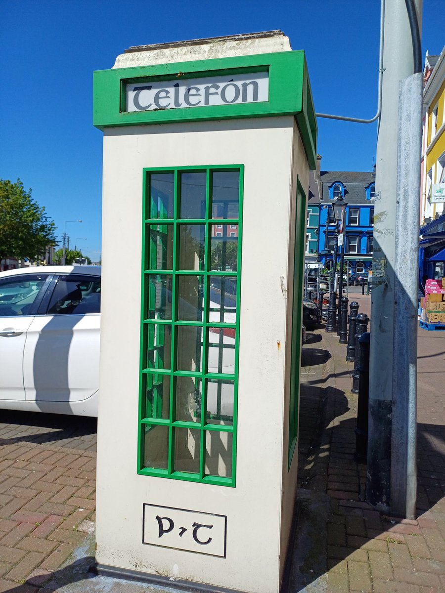 Pt Public Telephone Box rarely  seen in any town and village today this picture taken in Cobh Cork #Cobh