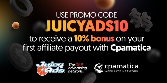 Cpamatica Offers Bonus To JuicyAds Clients 🧡  Are you looking for an affiliate network with dating and<a href="/tag/keepitjuicy"class="tags"><span>#keepitjuicy</span></a>