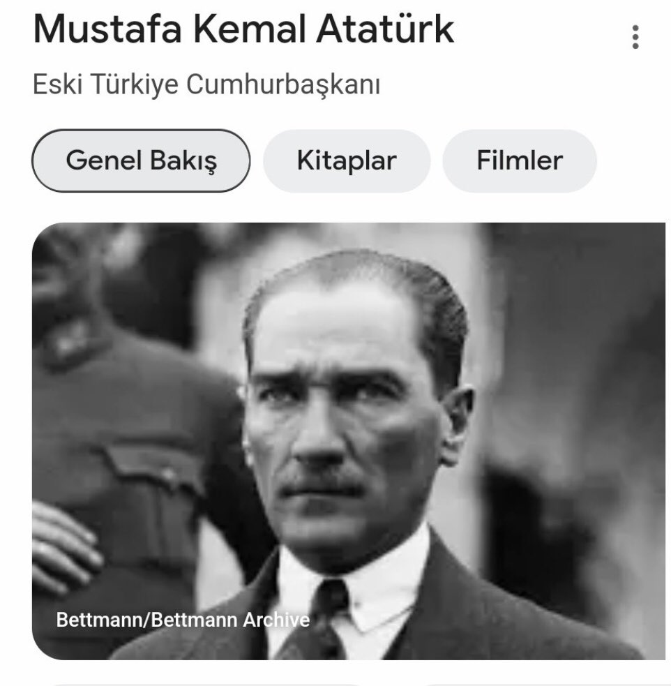 Google, George Washington için 'ABD kurucusu' biyografisini yazıyorsun ; Mustafa Kemal Atatürk için 'Eski Türkiye Cumhurbaşkanı' tanımını yapıyorsun 😡 Türk milleti bu hatanızı düzeltmenizi ivedilikle bekliyor ,, Google ✔️