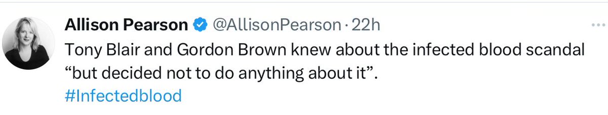 Thank God #MargaretThatcher, #JohnMajor, #DavidCameron, #TheresaMay, #BorisJohnson #LizTruss and (until this week) #RishiSunak knew nothing about it, or there could have been anti-Tory sentiment.

When did the #CoverUp start, @AllisonPearson?