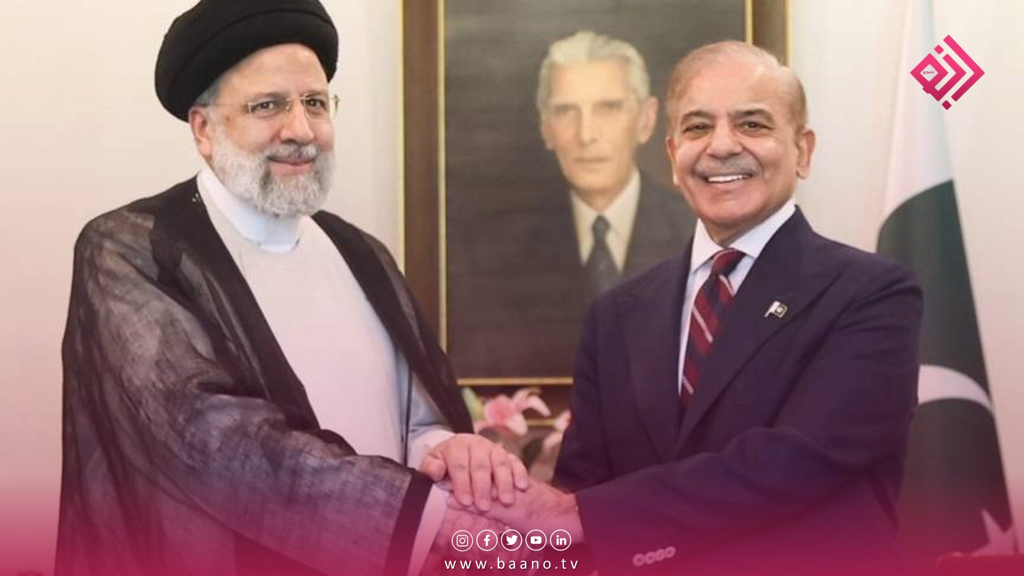 جان باختن رئیس جمهور ایران؛ پاکستان یک روز اعزای عمومی اعلام می کند