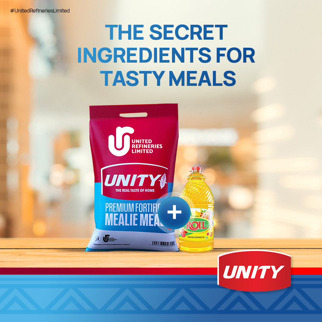 The secret ingredients for tasty tasty meals. Unity Mealie Mealie and @RoilCooking are the perfect ingredients for taking your meals to the next level. #RoilCookingOil #unitymealiemeal #goodfood #cooking @BusisaMoyo