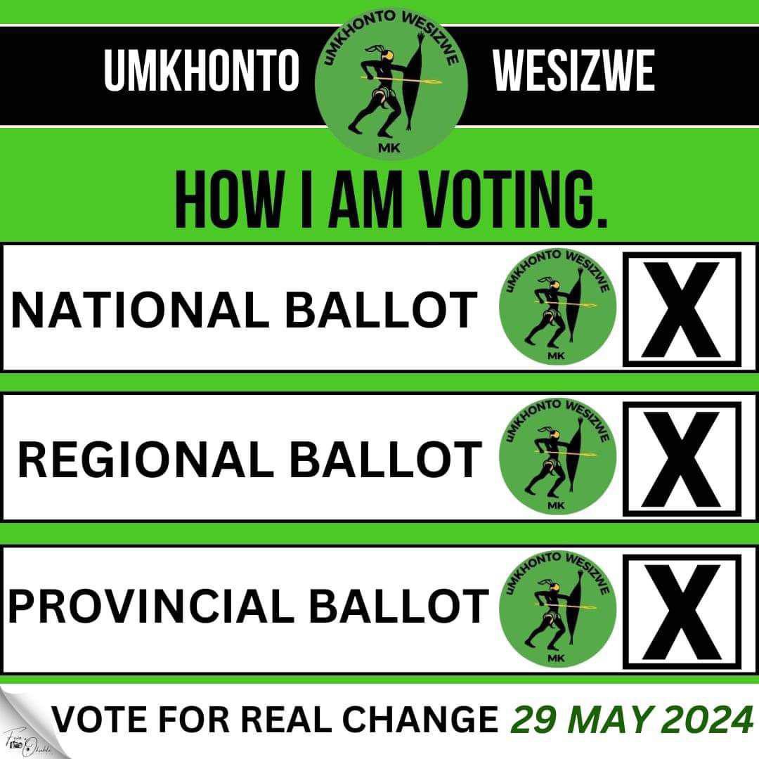 President Zuma Has Never Given Up On His People…We Will Give Him The 2/3 Majority #VoteMK2024