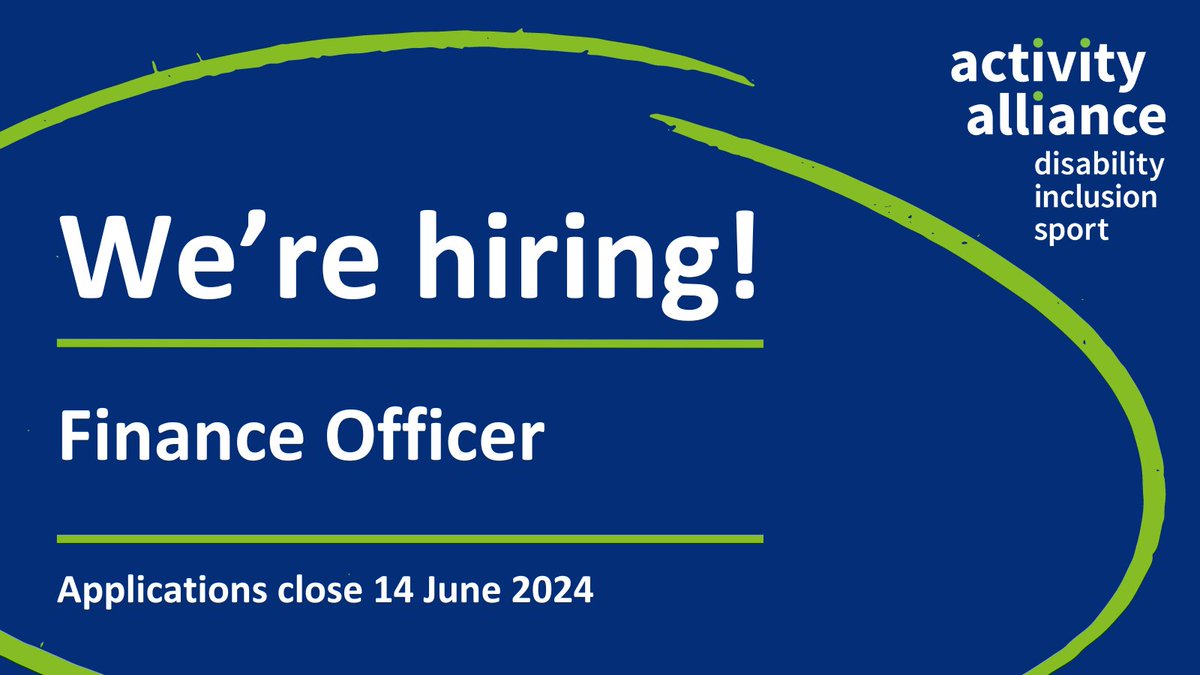 We are looking for a qualified professional to support our Finance Manager in day-to-day financial activities. The role is hybrid and the successful candidate will be required at our #Loughborough office two days a week.
More details on our website:
activityalliance.org.uk/get-involved/j…