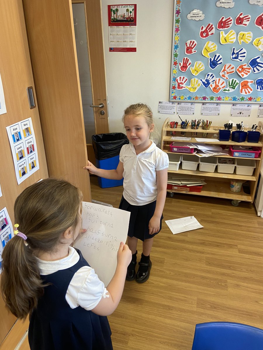 This morning we are learning about directional language! We danced to the Cha Cha slide then made up instructions for a partner to follow #successfullearners