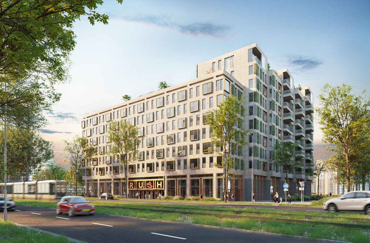 Om een thuisstad te zijn voor studenten, bouwt Rotterdam honderden studentenwoningen. 🏗️ Die komen te staan op Brainpark 1 in Kralingen en in de Alexanderknoop vlakbij station Rotterdam Alexander. Lees meer: rotterdam.nl/rotterdam-krij…