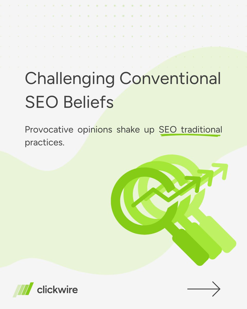 Clickwire_io's tweet photo. It feels like search algorithm changes hit faster than a viral social media trend. Keeping up is tough, and many #SEOs feel the pressure. 🤯

With #openai and their new search engine, and Google’s Search Generative Experience (#SGE) expanding.⭐️

👉 https://t.co/MDuwSmhadx https://t.co/Vbx5JIKOUD