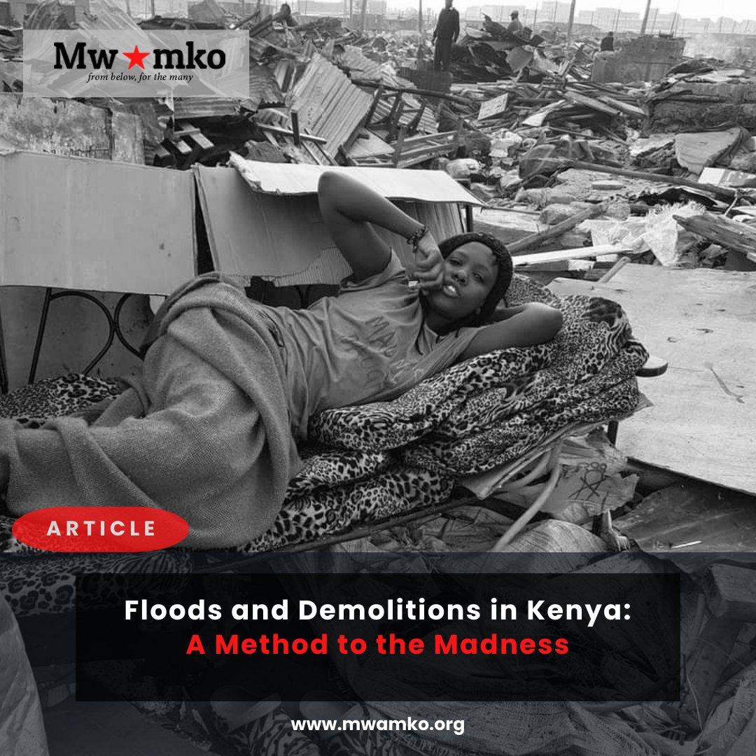 Why callously demolish settlements in the midst of a great humanitarian disaster? mwamko.org/floods-and-dem… #Mwamko