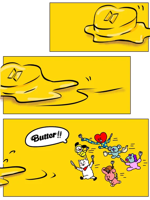 バター絵(壮大に過去絵) 