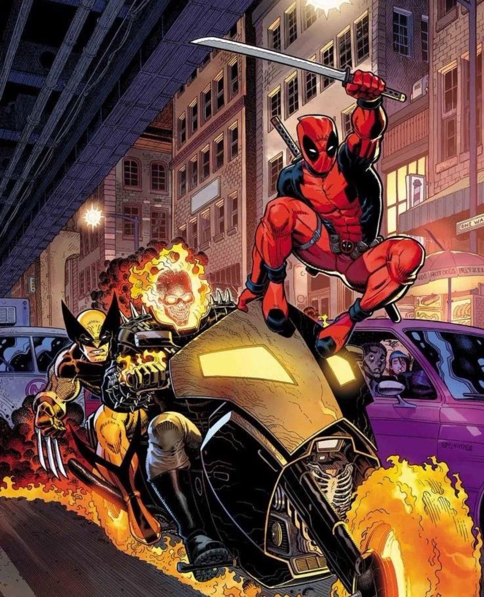 #Wolverine #GhostRider #Deadpool