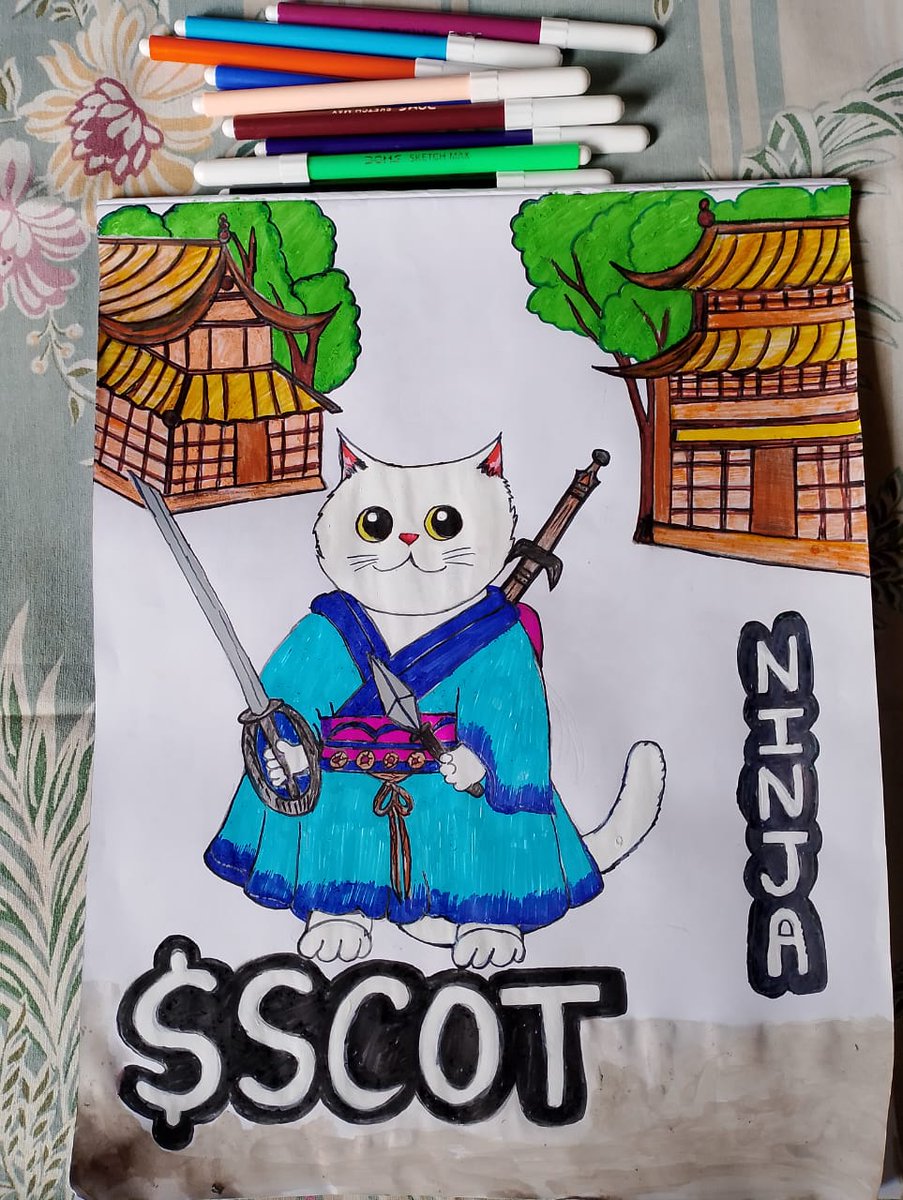 NFThint's tweet photo. This is my first ever fanart part please pardon any mistakes. @Fat_Scot 💯😇

#SCOTcontest $SCOT @Fat_Scot https://t.co/ModKct9q6T