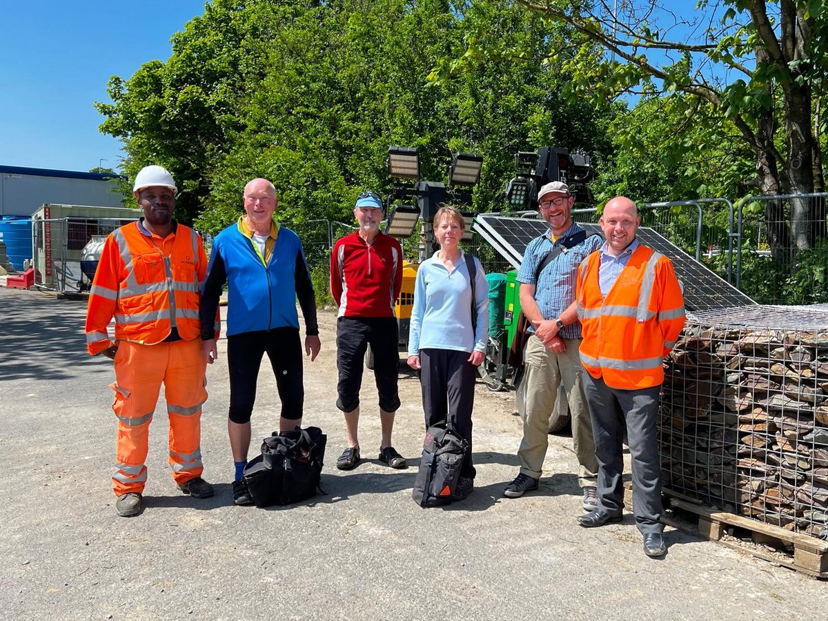 Site meeting at #A27 at #Lancing:
- New path from the River Adur to Coombes Road will go ahead, to a very high standard
- Temporary diversion for foot/cycle may be needed again later in project
- More details and timings soon
Thanks @MottMacDonald, @CANSEEngland and @CyclingUK.