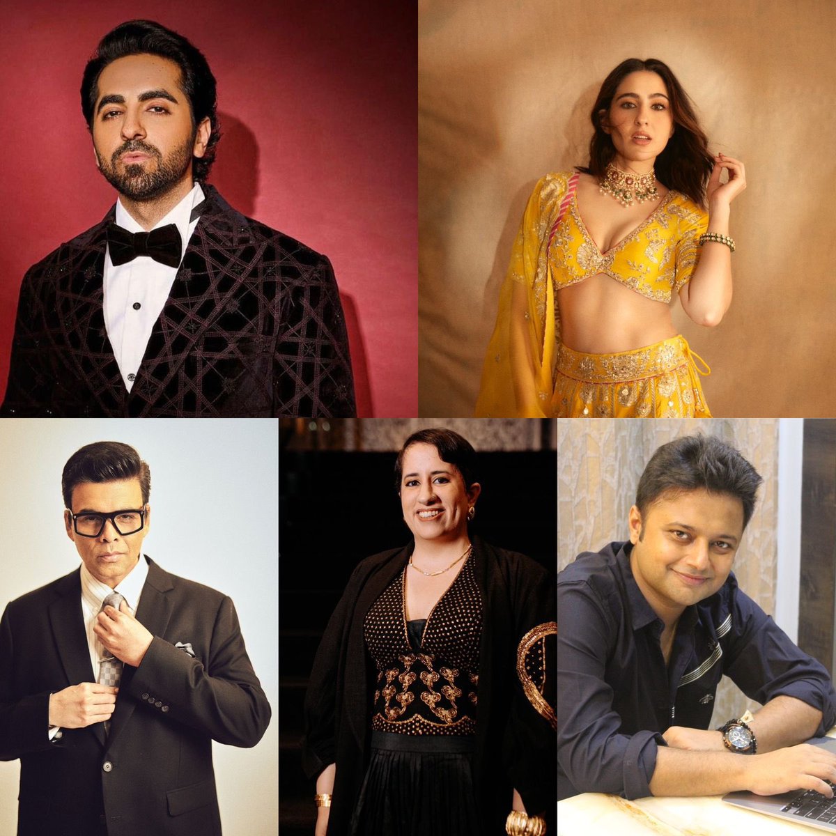 #AyushmannKhurrana and #SaraAliKhan come together for #KaranJohar and #GuneetMonga’s unique action-comedy that would be directed by Aakash Kaushik. Shooting has kick started for this Dharma Productions & Sikhya Entertainment third theatrical collaboration. Title to be announced