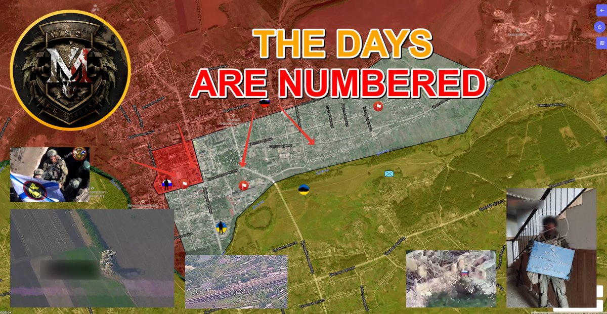 #UkraineRussiaWar The Russians continue to strike at the Ukrainian Armed Forces in the Sumy region. Ukraine is suffering very high losses in this direction. In Volchansk, the Russians advanced in the northern part, taking control of the courthouse. Klishchiivka is on the verge of