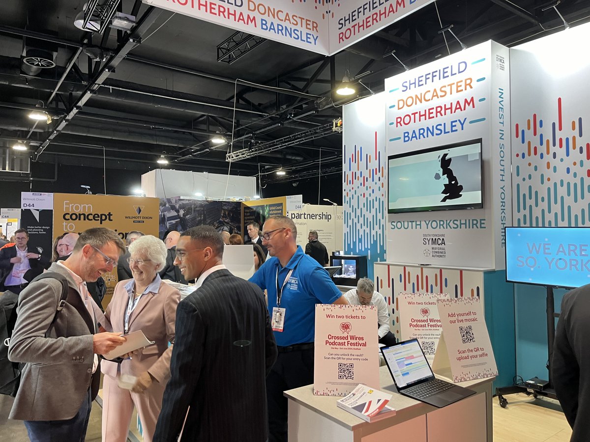 The #Doncaster delegation have arrived at @UKREiiF! We are looking forward to showcasing the #CityofDoncaster's amazing opportunities. Visit us on the South Yorkshire Stand - E40/44 More info here: businessdoncaster.co.uk/developments/d… #UKREiiF #UKREiiF2024 @MyDoncaster @SouthYorksMCA