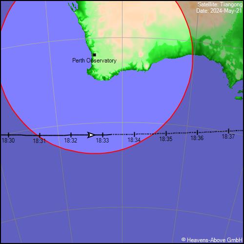 #Perth #WA the Chinese Tiangong Space Station will fly over at 6:31 pm

#perthnews #perthevents #wanews #communitynews #westernaustralia #perthlife #perthtodo #perthhappenings