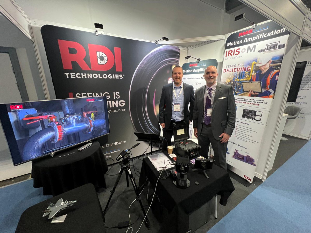 To learn more about Motion Amplification technology, catch up with Stuart Walker and @Rditechnolgies Timothy English this week at Navy Leaders Combined Naval Event #CNE24  rms-reliability.com/motion-amplifi…
#motionamplification #vibrationanalysis #royalnavy