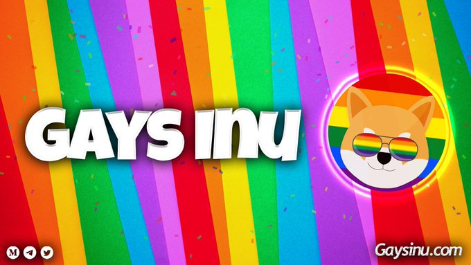 It's okay to feel a little gay.🏳️‍🌈👄

Our colorful project will wash your crypto world with love, fun, and a ton of earnings!

Click here and take a deep look!
▶️gaysinu.com
#Crypto #cryptocurrency #Tinder #pride #memecoin