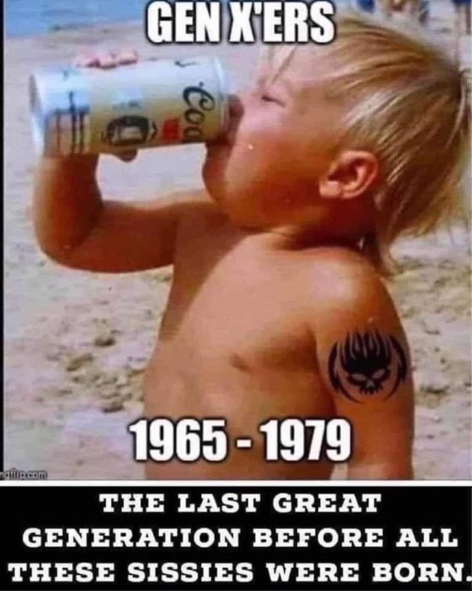 My generation and I can also relate. My grandpa had a deal with me. If I get him a beer, i got to open it and have the first drink. That was the deal, and I am still down proud of doing it…I was under 10 when it started 👍👍. #GenX