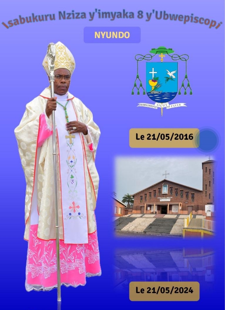Nk'aba jeunes Gatulika dufashe uyumwanya ngo twifurize umu jeune mukuru #Isabukuru_Nziza y #Imyaka_8 y #Ubwepiskopi
#Mgr #Anaclet #MWUMVANEZA
Nygasani Asingirizwe
<a href="/CaritasRwanda/">Caritas Rwanda</a> <a href="/CyprienRwabigwi/">Rwabigwi Cyprien</a> <a href="/RwandaCejp/">CEJP Rwanda</a>  <a href="/RwandaMaria/">Radio Maria Rwanda</a> <a href="/PacisRwanda/">Paroisse Regina Pacis Remera</a> <a href="/Kinyamateka_KM/">KINYAMATEKA</a> <a href="/DOCICO_CEPR/">Conférence Episcopale du Rwanda</a> <a href="/DioceseCyangugu/">Cyangugu Catholic Diocese</a>